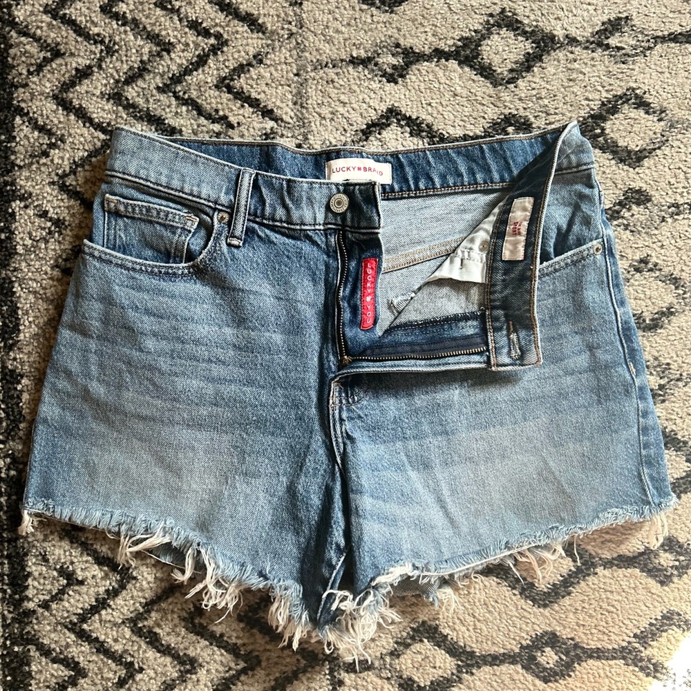 Lucky Brand Blue Jean Shorts Classic Denim Style